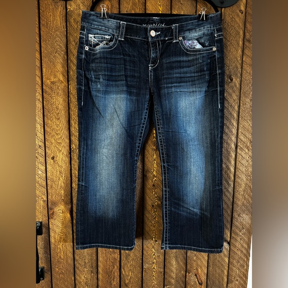 Maurices Denim - Maurices Blue Ankle Cropped Jeans with Modern Styling